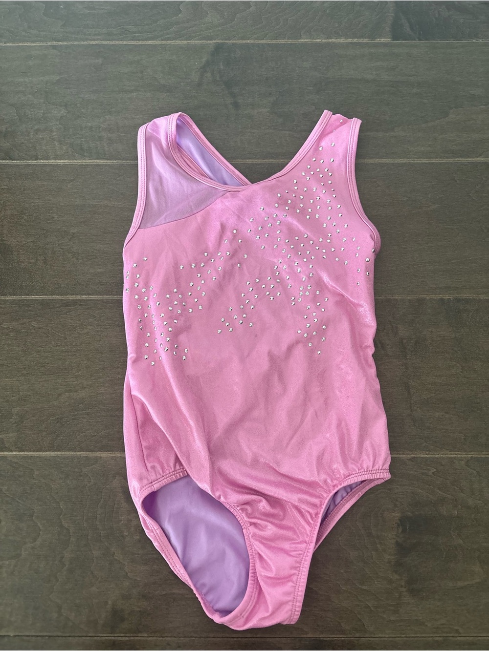 Girls Pink Gymnastics Leotard